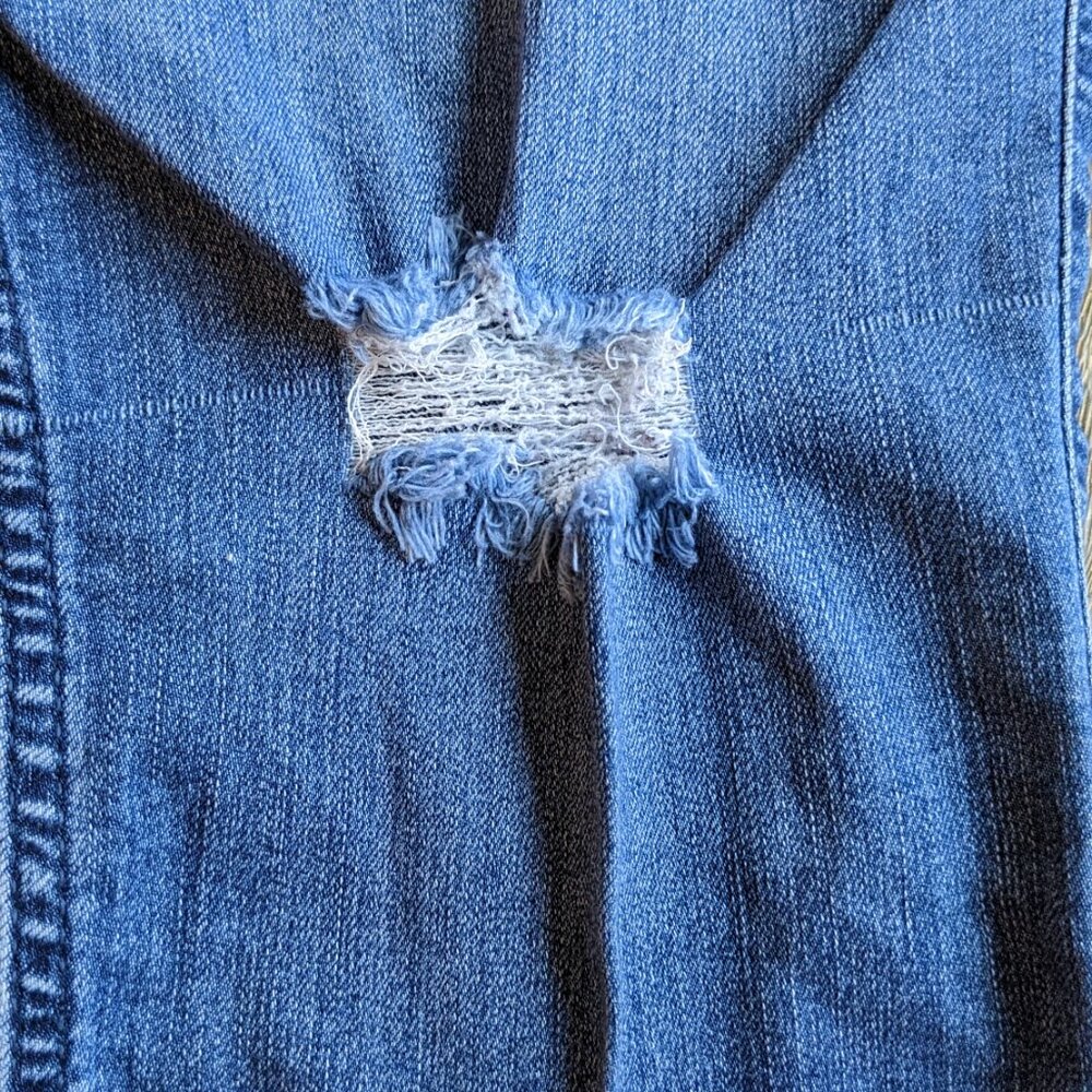 Hollister California Super Skinny High Rise Medium Wash Blue Jeans, Size W32 L31 - Picture 6 of 11